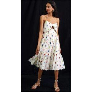 Farm Rio Pineapple Mini Dress